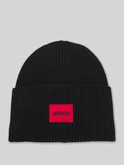 HUGO Muts van scheerwolmix model 'SAFFA'