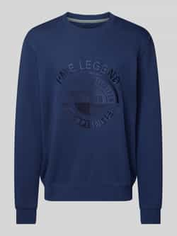 PME Legend Sweatshirt met labelstitching