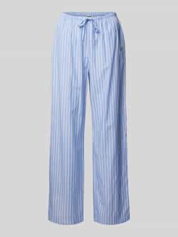 Noisy May Straight leg broek met labelpatch model 'FRIDA'