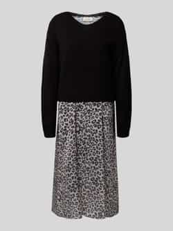 ROBE LÉGÈRE Gebreide jurk met ronde hals