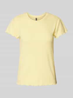 Pieces Slim fit T-shirt met viscose model 'NICCA'