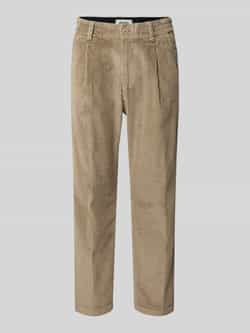 Drykorn Regular fit corduroy broek met achterzakken model 'CHASY'