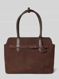 Marc O'Polo Shopper van puur rundersuède