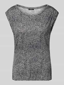 Opus T-shirt met kapmouwen model 'Struki'