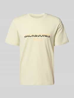 Jack & Jones Shirt met print JORCANGGU TEE SS CREW NECK FST