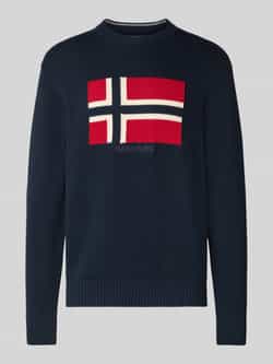 Napapijri Gebreide pullover met ronde hals model 'MURA'
