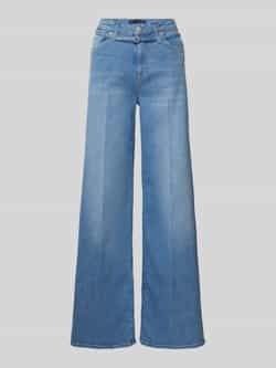 RAFFAELLO ROSSI Straight leg jeans met ceintuur model 'Sventy B'