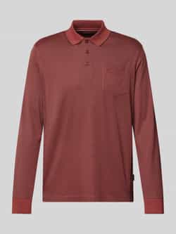 Bugatti Regular fit poloshirt met katoen