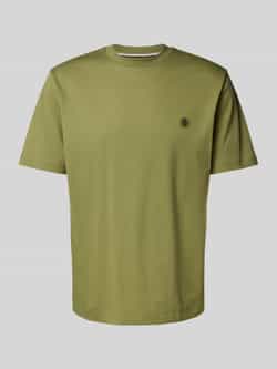 Boss T-shirt met labeldetail model 'Taut'