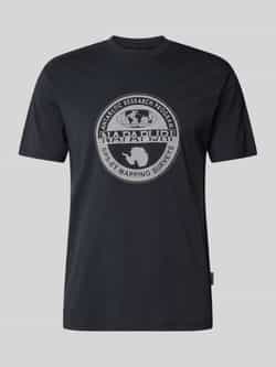 Napapijri T-shirt met labelprint