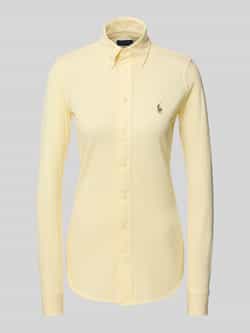 Polo Ralph Lauren Slim fit overhemdblouse met button-downkraag