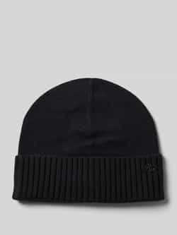 Ralph Lauren Zwarte Wollen Blend Beanie Mutsen Black Dames