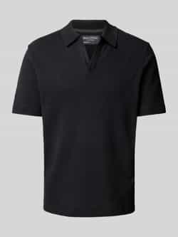 Marc O'Polo Regular fit poloshirt van een mix van katoen en elastaan