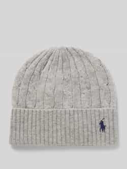 Polo Ralph Lauren Wollen muts met labelstitching