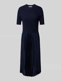 Christian Berg Woman Selection Midi-jurk met plissévouwen
