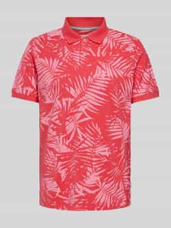 S.Oliver RED LABEL Slim fit poloshirt met labeldetail