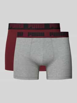 Puma Boxershort met elastische logo in band in een set van 2 stuks