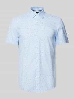 Boss Slim fit vrijetijdsoverhemd met 1 2-mouwen model 'ROAN'