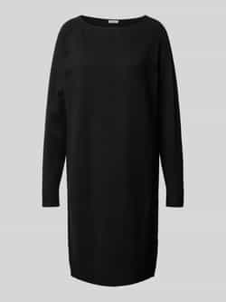 s.Oliver RED LABEL Relaxed fit fijn gebreide jurk met boothals