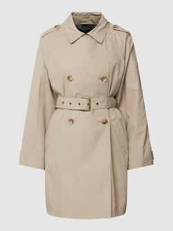 Geox Trenchcoat met schouderpatten model 'SOLEIL'