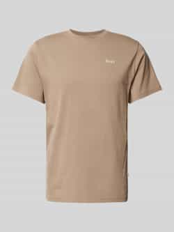 Forét-shirt met labelprint model 'STILL'