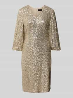 S.Oliver BLACK LABEL Getailleerde cocktailjurk met pailletten