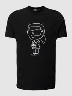 Karl Lagerfeld T-shirt met labelprint