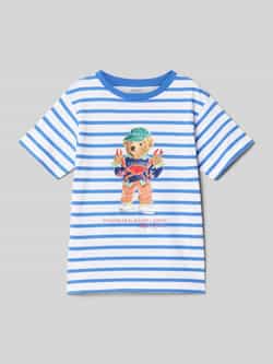 Polo Ralph Lauren Teens T-shirt met motief- en labelprint