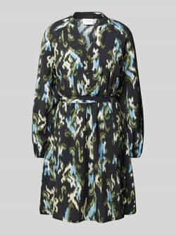 Vila Knielange jurk in kreuklook model 'MARLOT MALI'