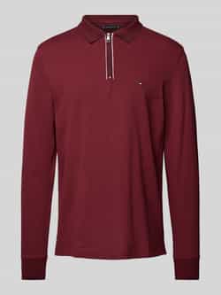 Tommy Hilfiger Slim fit poloshirt met labelstitching