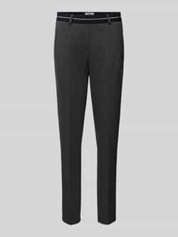 Raphaela By Brax Super slim fit stoffen broek met persplooien model 'LILLYTH'