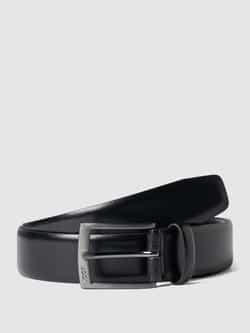 JOOP! Collection Leren ceintuur met doornsluiting