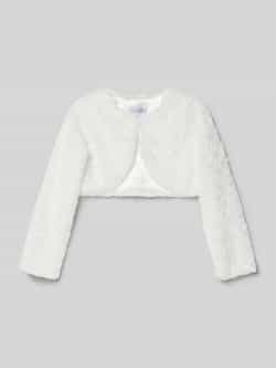 Kort Bolero met ronde hals