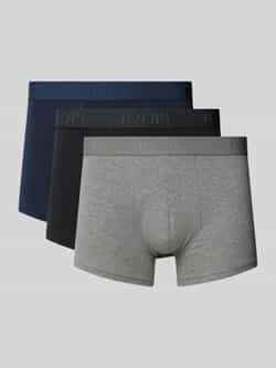 JOOP! Collection Boxershort met elastische band met label in een set van 3 stuks