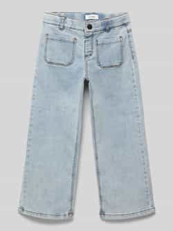 Lil Atelier Jeans met opgestikte steekzakken model 'ROSE'