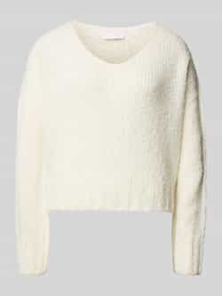 Rich & Royal Gebreide pullover met V-hals