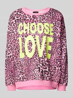 Miss goodlife Sweatshirt met statementprint