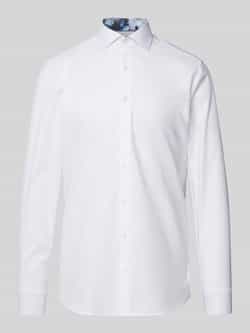 OLYMP Level Five Slim fit zakelijk overhemd met knoopsluiting