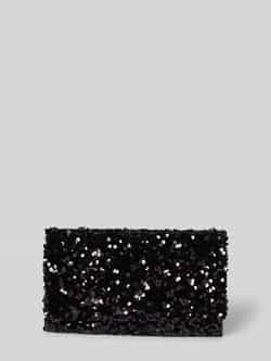 Abro Leren clutch met pailletten