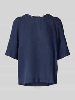 Seidensticker Regular fit linnen blouseshirt met 1 2-mouwen