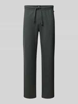 Boss Regular fit sweatpants van katoenmix