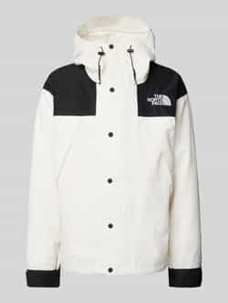 The North Face Windbreaker met labelstitching
