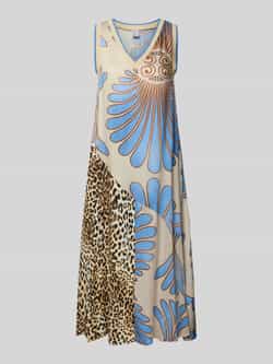 Emily Van den Bergh Midi-jurk met V-hals