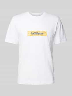 Jack & jones T-shirt met labelprint model 'SPLIT'