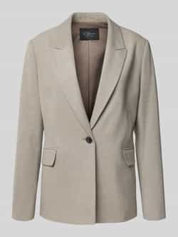 S.Oliver BLACK LABEL Regular fit blazer met gepunte reverskraag
