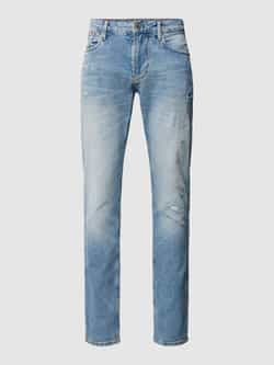 Emporio Armani Regular fit jeans in destroyed-look