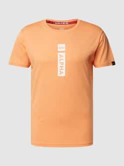 alpha industries T-shirt met labelprint