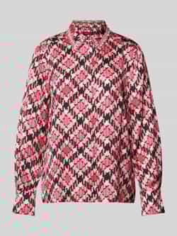 Marc Cain Regular fit blouse met platte kraag