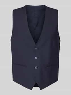 HECHTER PARIS Gilet met knoopsluiting en scheerwol
