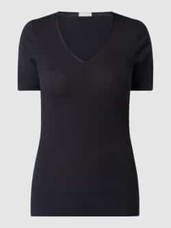 Hanro T-shirt van katoen model 'Cotton Seamless'